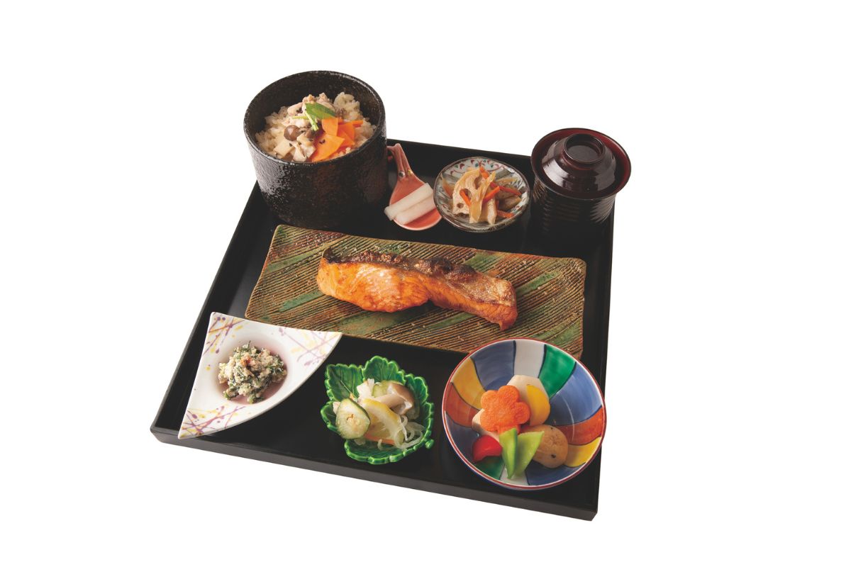 極上サーモン定食