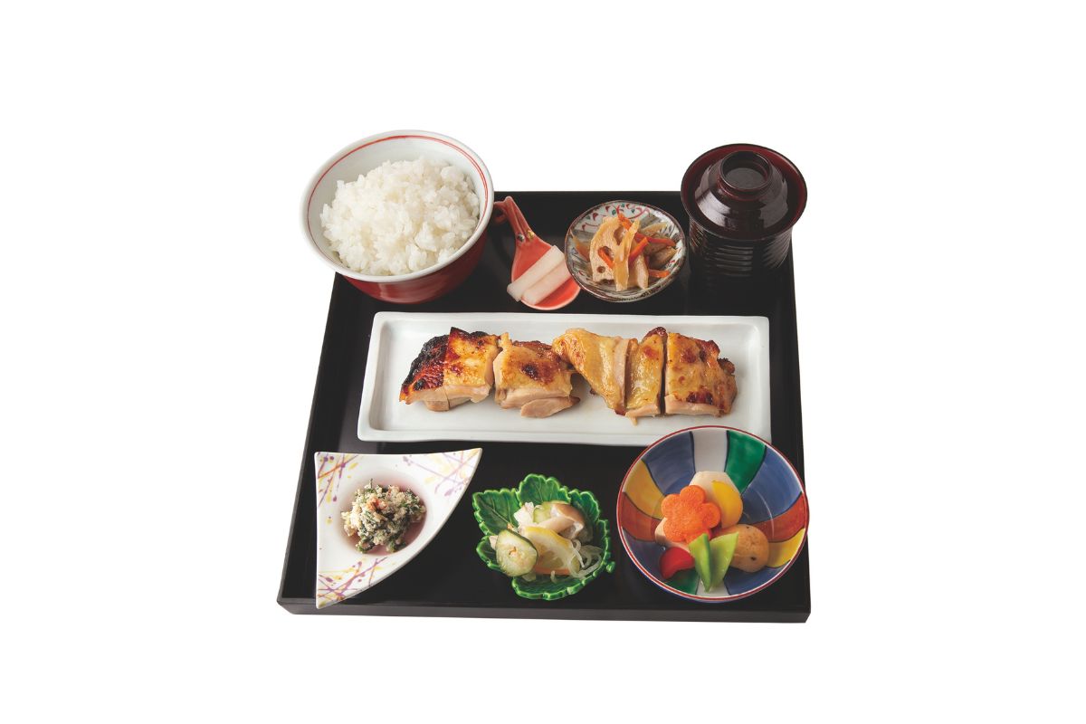 鶏もも西京焼定食