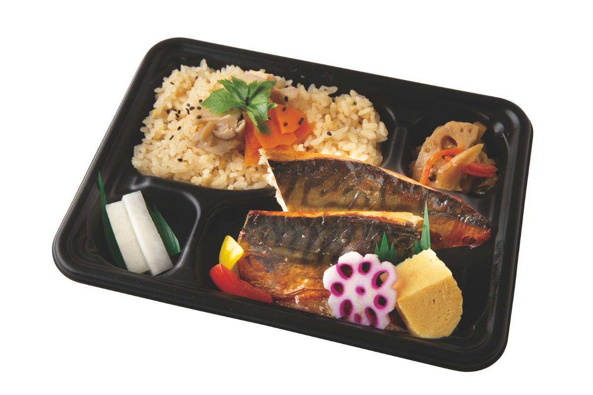 秘伝だれ 鯖弁当